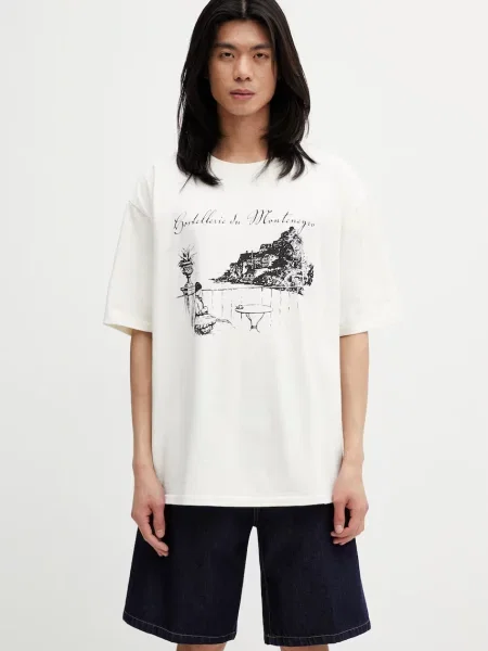 RHUDE Montenegro Morada Tricou masculin din