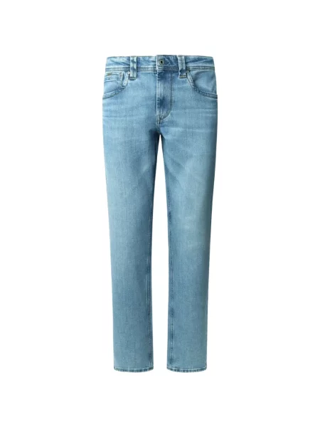 Blugi drepți Pepe Jeans albastru