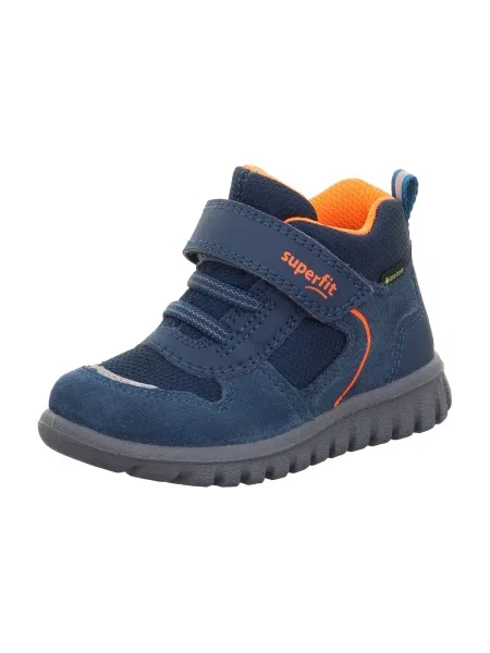 SUPERFIT Kozačky MINI marine / oranžová modrá