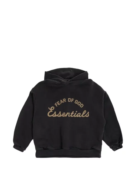 Bluza z kapturem dziecięca Fear Of God Essentials brązowa