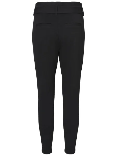 Vero Moda Tall Hlače z naborki Eva' črna