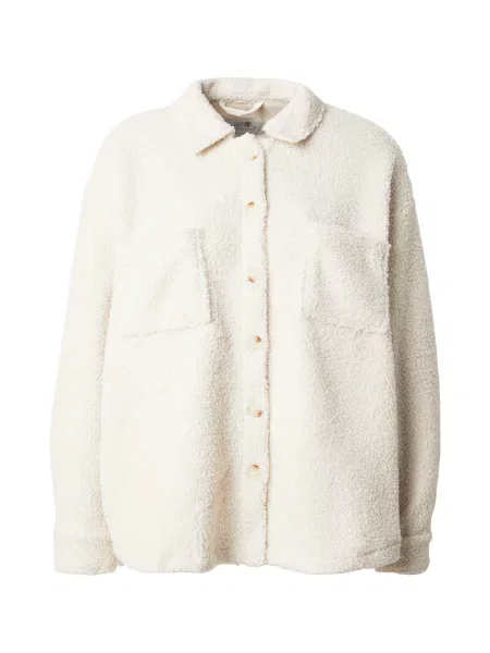 Hailys Jachetă fleece crem