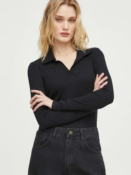 Tričko s dlouhým rukávem G-Star Raw černá