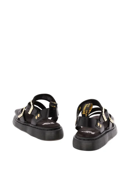 Sandale Dr. Martens din piele negru