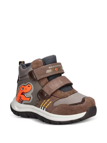 Μποτάκια Skechers καφέ
