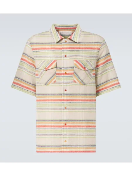 Kašmírová pruhovaná košile God's True Cashmere