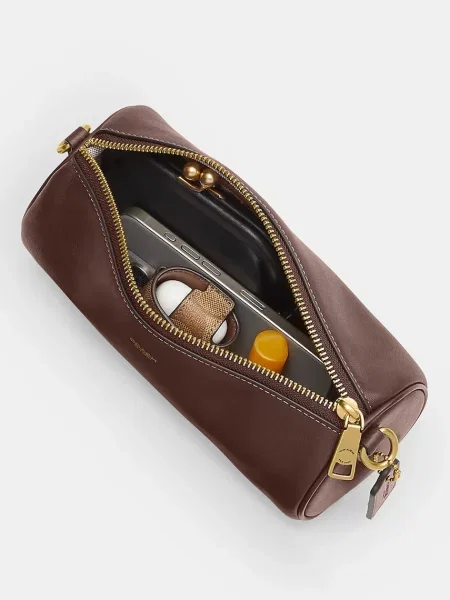 Coach сумка крос-боді шкіряна Barrel