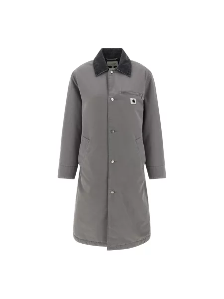 Carhartt WIP kurtka jeansowa W Webster Coat przejściowa szary