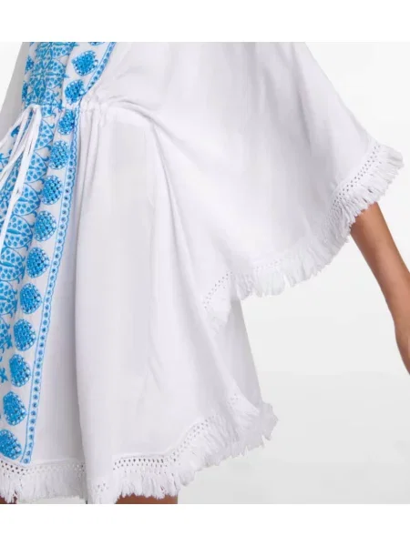 Rochie Melissa Odabash cu broderie albastru