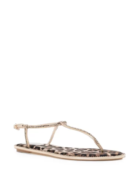 Sandale Rene Caovilla cu imagine cu model leopard