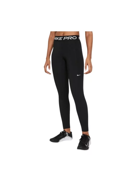 Legginsy Nike z logo czarne