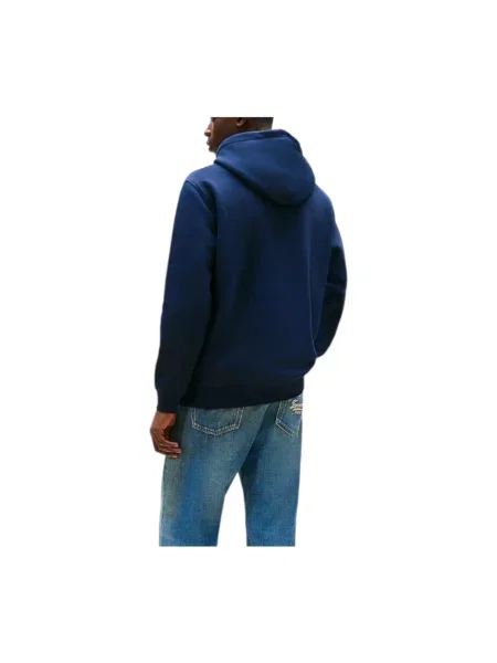 Bluza z kapturem Tommy Hilfiger z logo niebieska