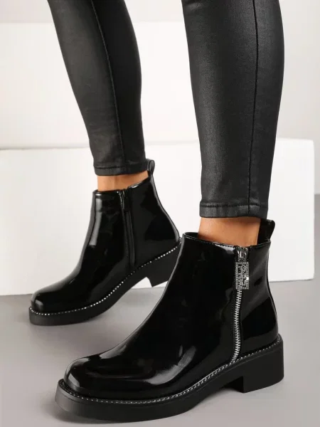 Botine Leamisita negre