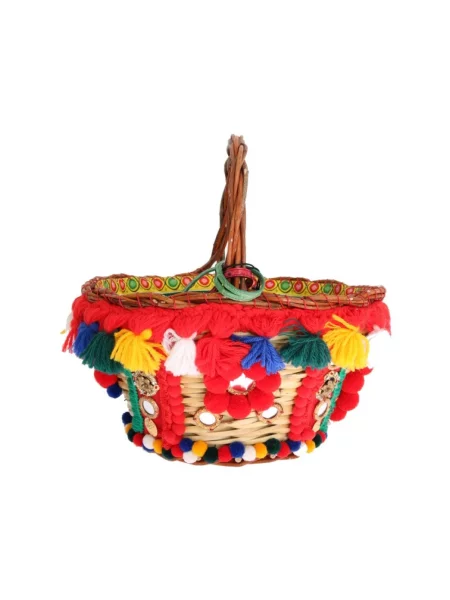 Torebka Dolce And Gabbana wełniana beżowa