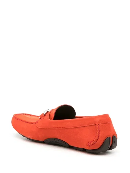 Pantofi loafer Ferragamo din piele portocaliu