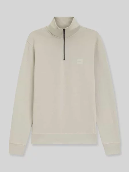 BOSS Bluza Zetrust jasny beżowy