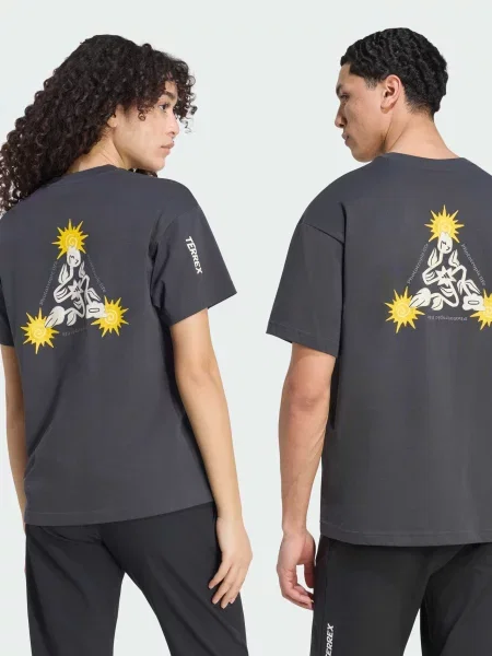 Спортивная футболка Adidas серая