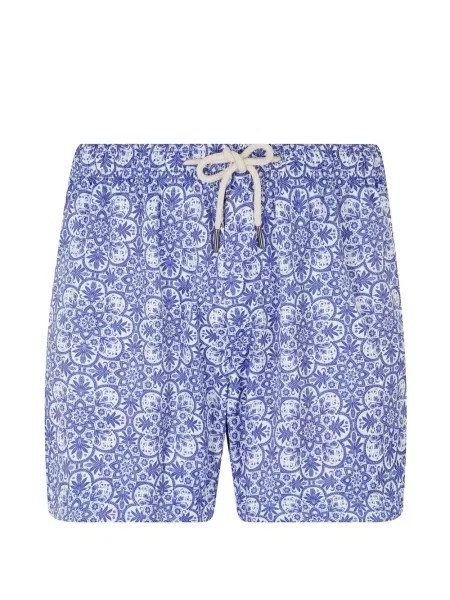 Slip de baie Peninsula Swimwear cu imagine albastru