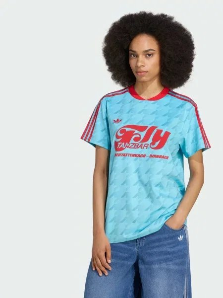 Футболка adidas синій