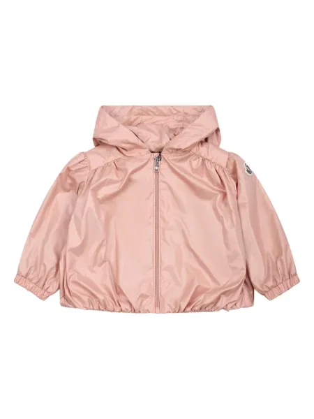 Kurtka dziecięca Moncler Enfant różowa