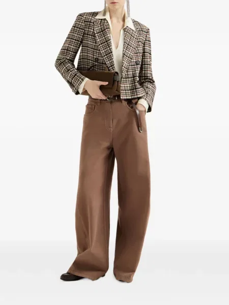 Pantaloni Brunello Cucinelli maro
