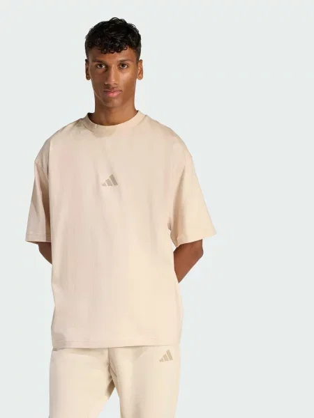 Футболка adidas бежевий