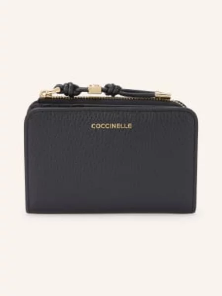 Coccinelle Portfel schwarz czarny