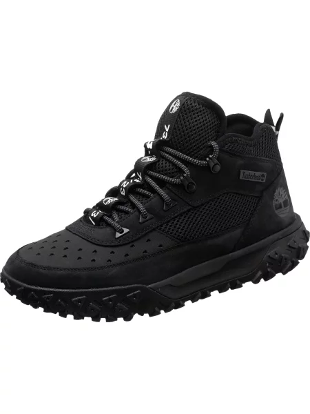 TIMBERLAND Šnurovacie čižmy Greenstride Motion 6 čierna biela