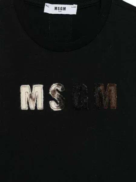Koszulka dziecięca Msgm czarna