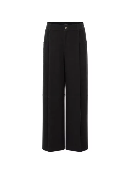 Pantaloni Brunello Cucinelli evazate negru