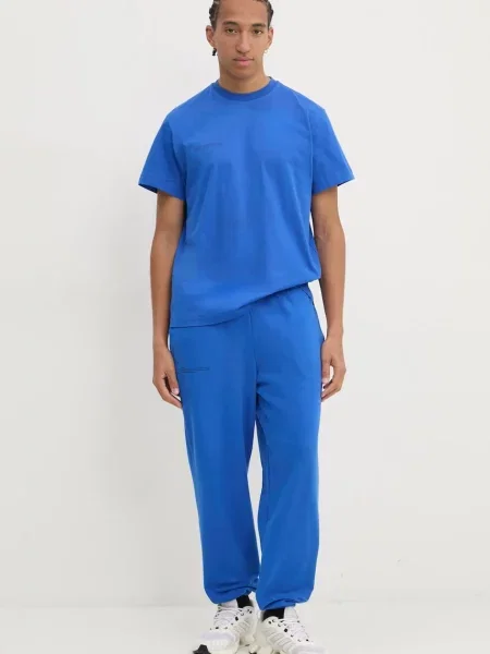 Однотонные спортивные штаны Pangaia синие