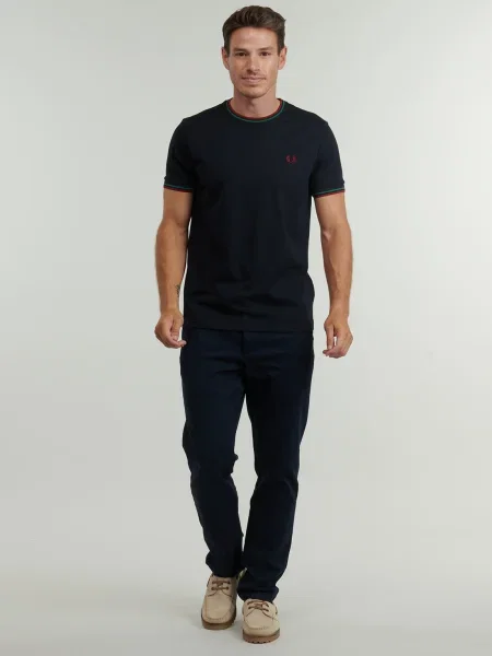 Chinos nohavice Pepe Jeans modrá