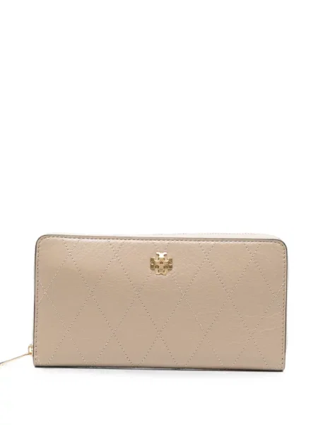 Matlasat portofel Tory Burch din piele