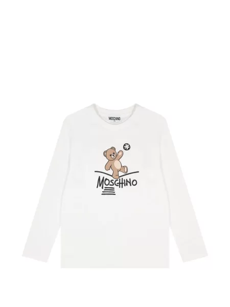 Koszulka dziecięca Moschino biała