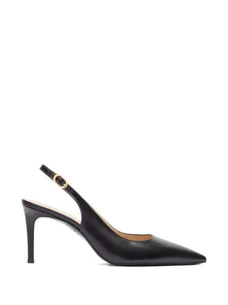 Pantofi cu toc Stuart Weitzman slingback negru
