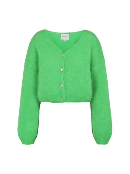 Kardigan Americandreams wełniany zielony