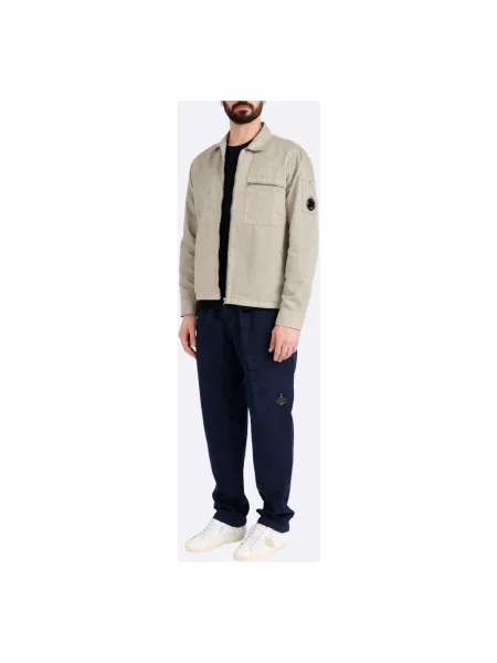 C.P. Company Koszula Typu Overshirt grau beżowa