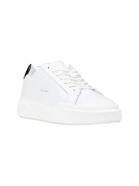 Sneakers Calvin Klein Chunky Cupsole Laceup Lth alb
