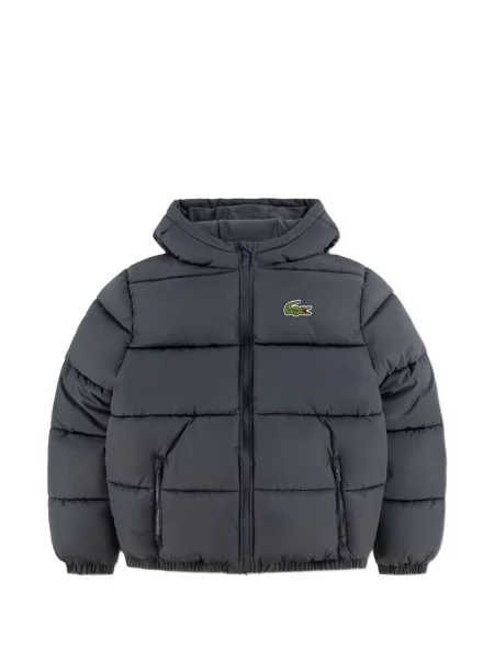 Kurtka dziecięca Lacoste szara