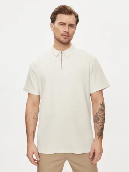 Wrangler Polo marškinėliai Rugby Écru