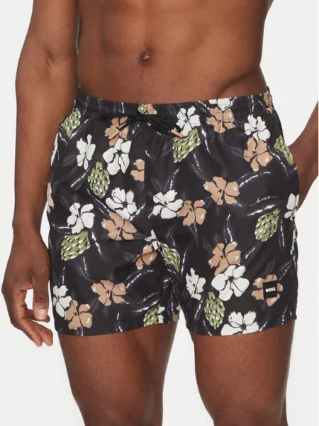 Kopalne hlače BOSS črna