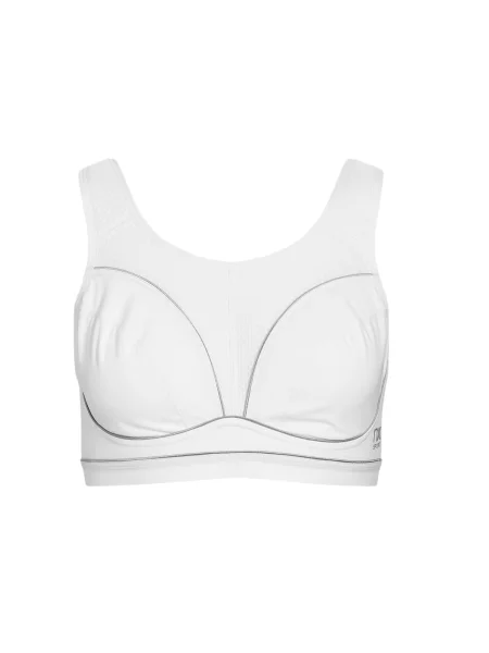 Next Sutien sport negru alb