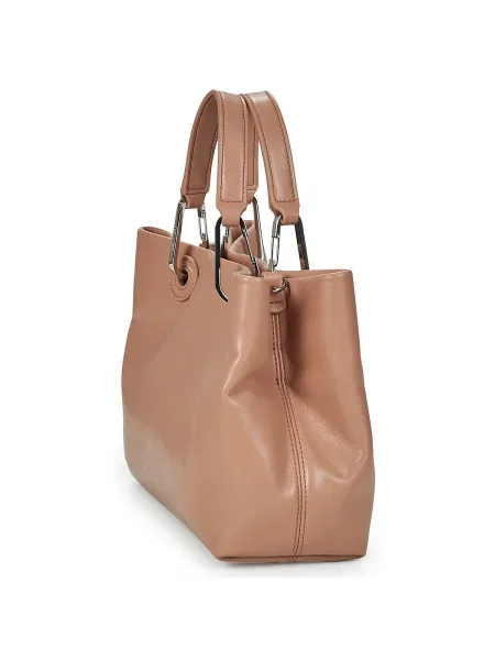 Kabelka Emporio Armani béžová