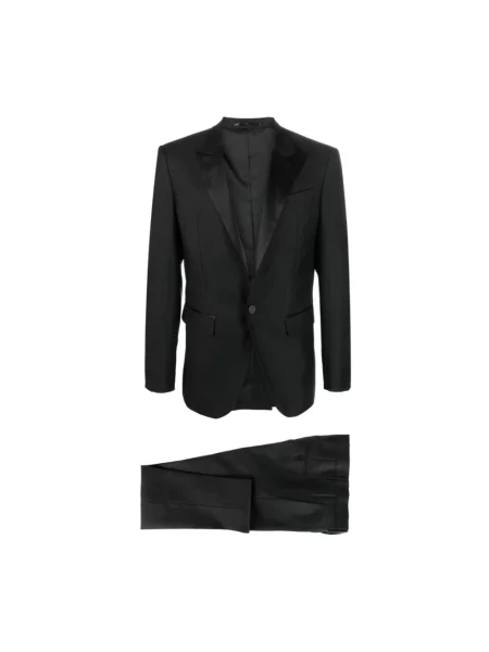 Jedwabny garnitur Dsquared2 czarny