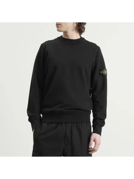 Bluza nierozpinana Stone Island czarna