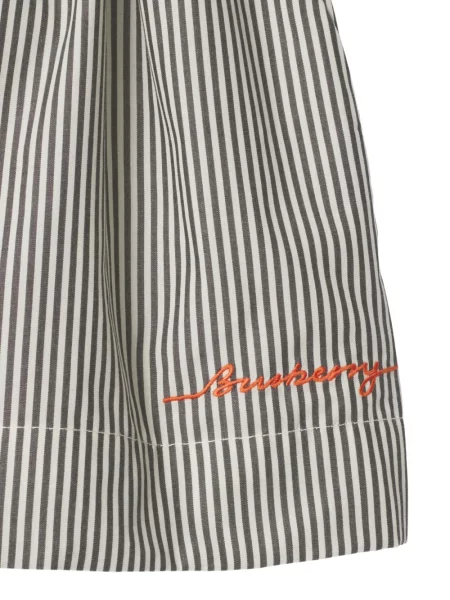 Szorty dziecięce Burberry brązowe