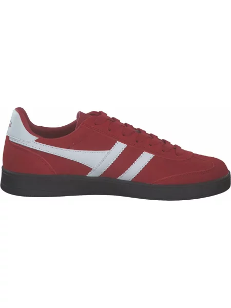 Sneakersy Gola zamszowe czerwone
