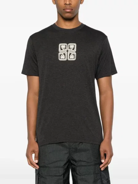 Scurt tricou Vissla cu imagine gri