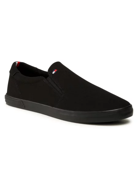 Slip on sportbačiai Tommy Hilfiger juoda