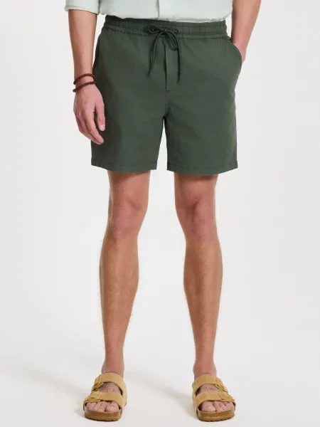 Shiwi Pantaloni Josh închis verde